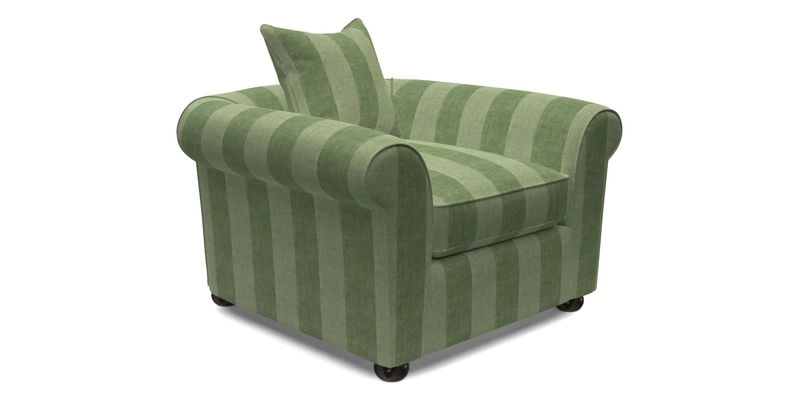 Lewes Chair in Two Tone Plain Biscuit