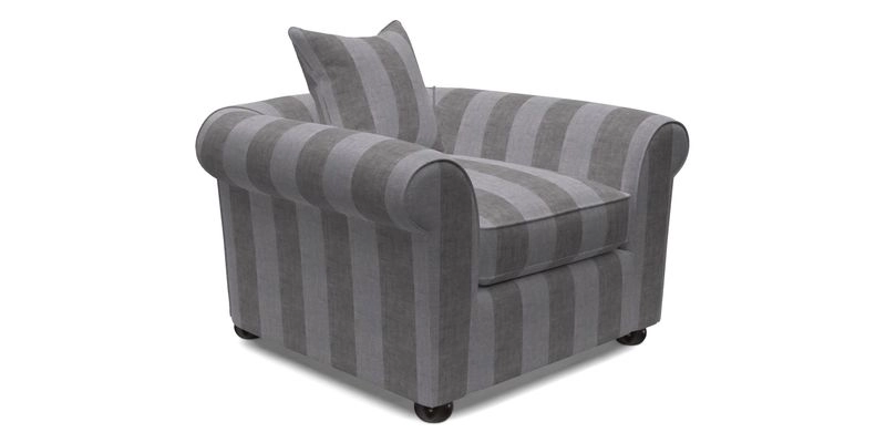 Lewes Chair in Two Tone Plain Biscuit