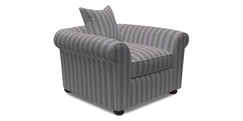 Lewes Chair in Two Tone Plain Biscuit