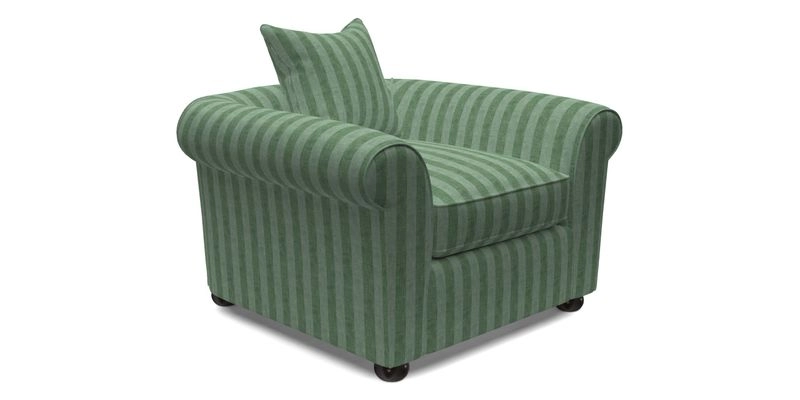 Lewes Chair in Two Tone Plain Biscuit