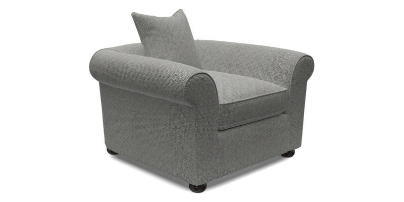 Lewes Chair in Two Tone Plain Biscuit