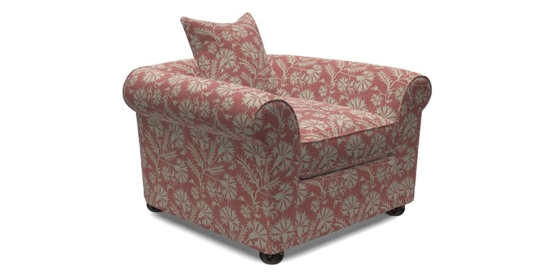 Lewes Chair in Two Tone Plain Biscuit