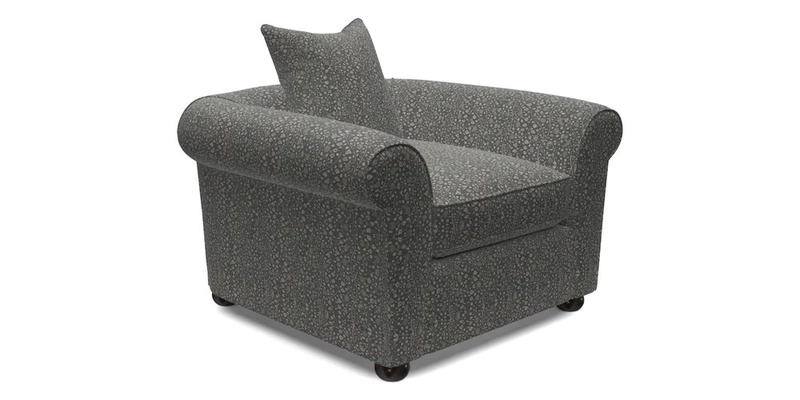 Lewes Chair in Two Tone Plain Biscuit