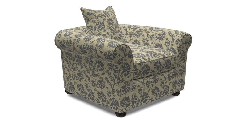 Lewes Chair in Two Tone Plain Biscuit