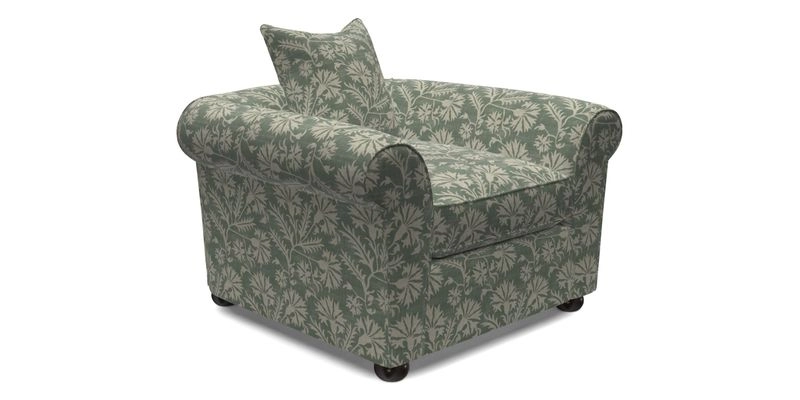 Lewes Chair in Two Tone Plain Biscuit