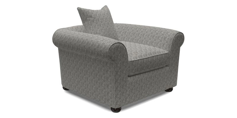 Lewes Chair in Two Tone Plain Biscuit