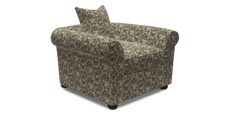 Lewes Chair in Two Tone Plain Biscuit