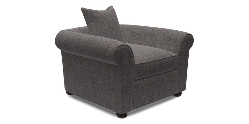 Lewes Chair in Two Tone Plain Biscuit