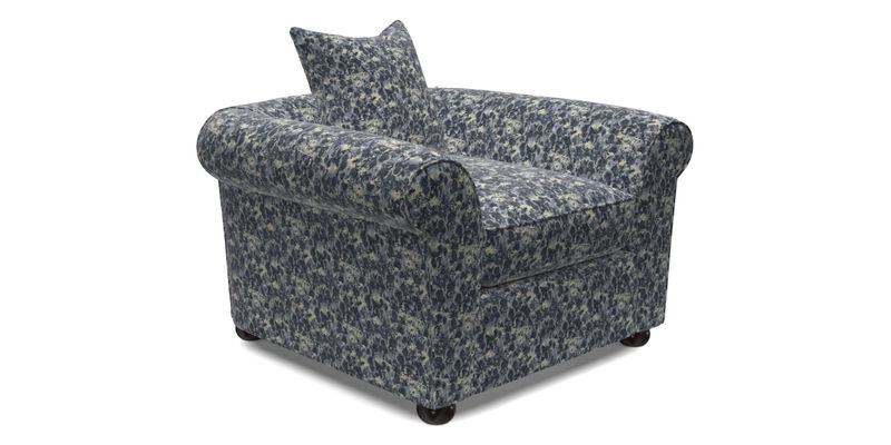 Lewes Chair in Two Tone Plain Biscuit