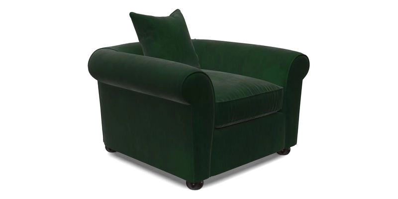 Lewes Chair in Two Tone Plain Biscuit