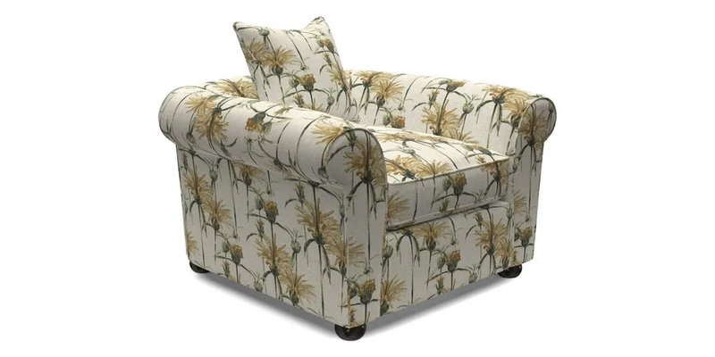 Lewes Chair in Two Tone Plain Biscuit