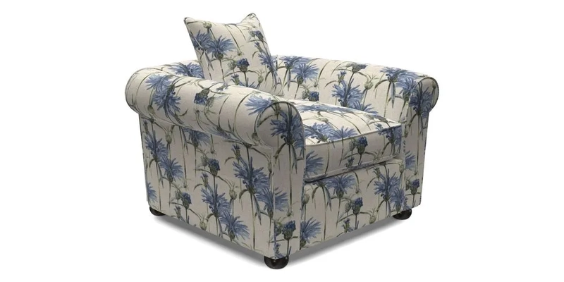 Lewes Chair in Two Tone Plain Biscuit