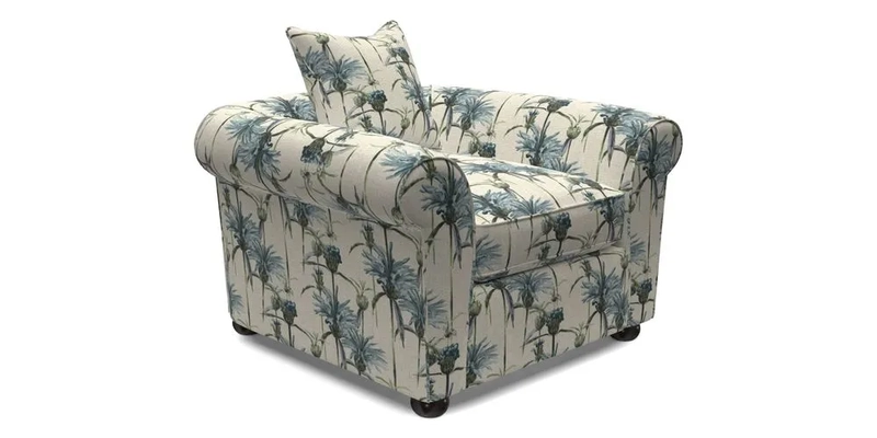 Lewes Chair in Two Tone Plain Biscuit