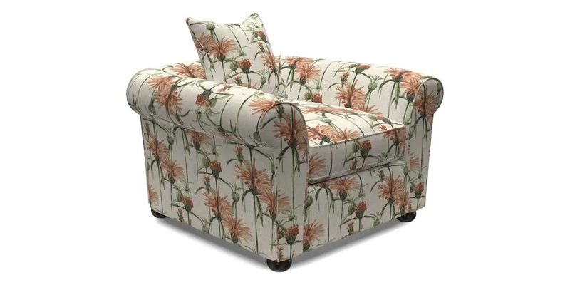 Lewes Chair in Two Tone Plain Biscuit