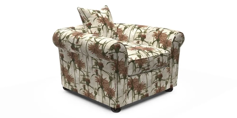 Lewes Chair in Two Tone Plain Biscuit