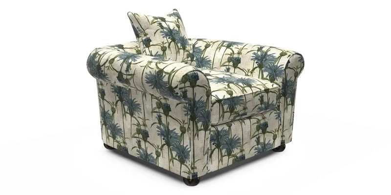 Lewes Chair in Two Tone Plain Biscuit