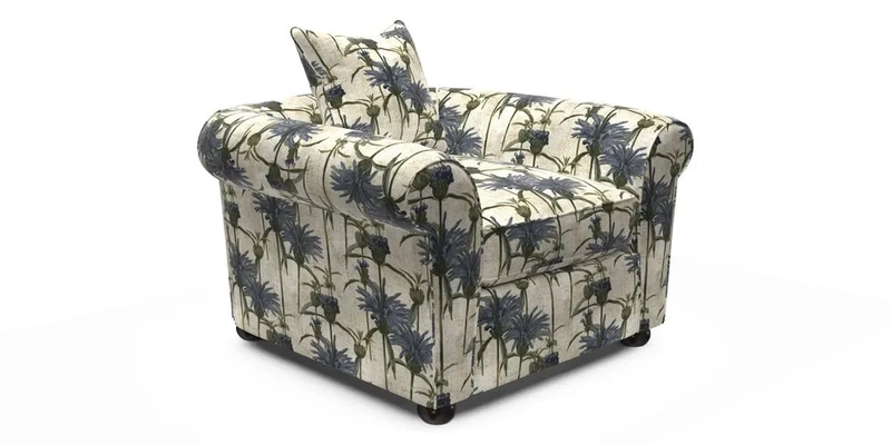 Lewes Chair in Two Tone Plain Biscuit