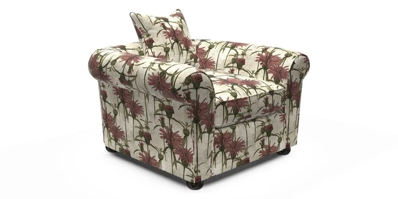 Lewes Chair in Two Tone Plain Biscuit