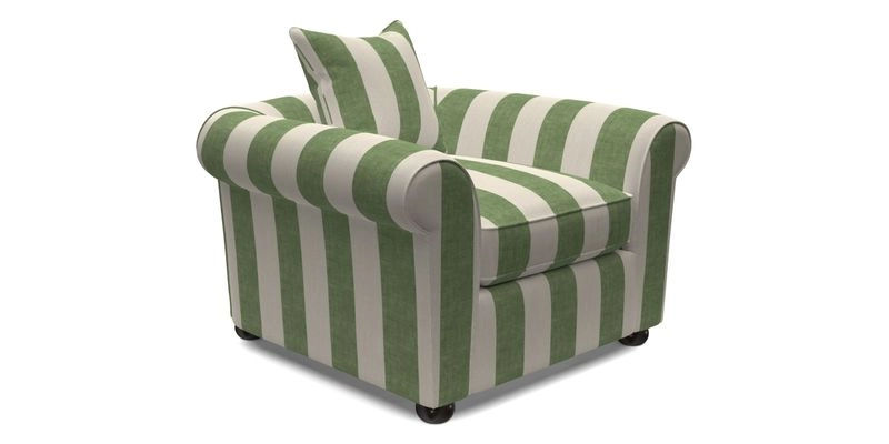 Lewes Chair in Two Tone Plain Biscuit