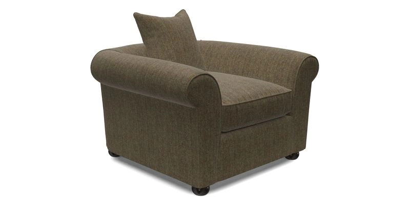 Lewes Chair in Two Tone Plain Biscuit