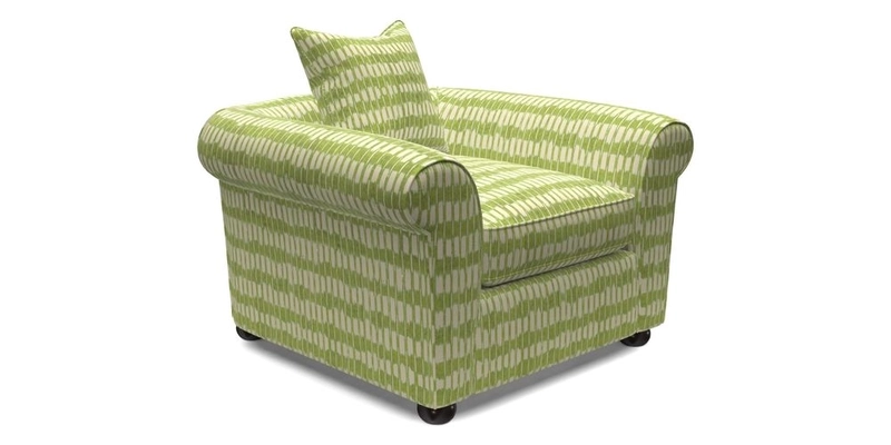 Lewes Chair in Two Tone Plain Biscuit