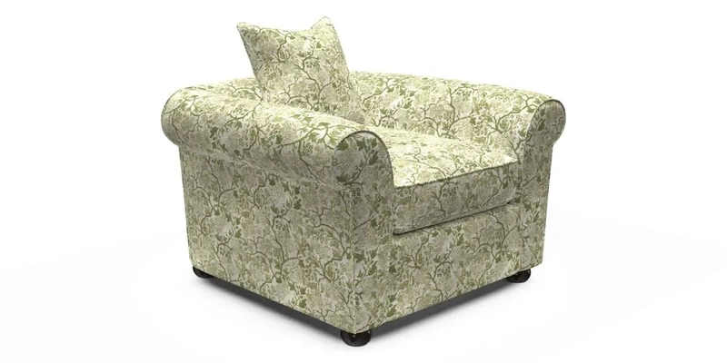 Lewes Chair in Two Tone Plain Biscuit