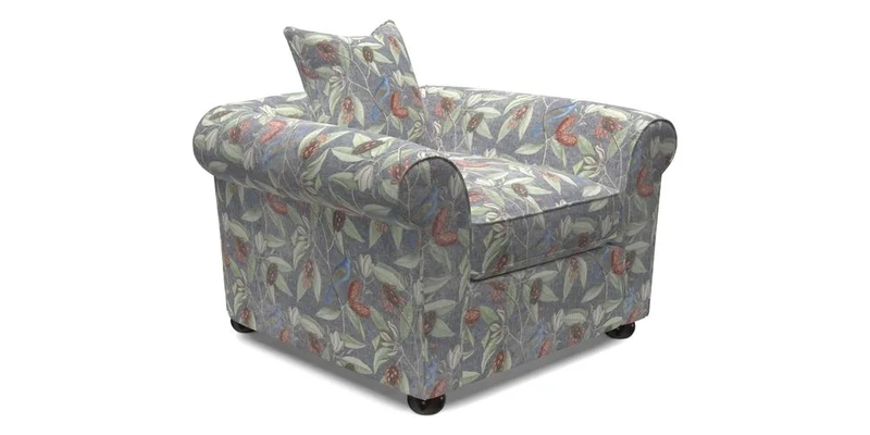 Lewes Chair in Two Tone Plain Biscuit