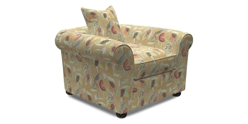 Lewes Chair in Two Tone Plain Biscuit