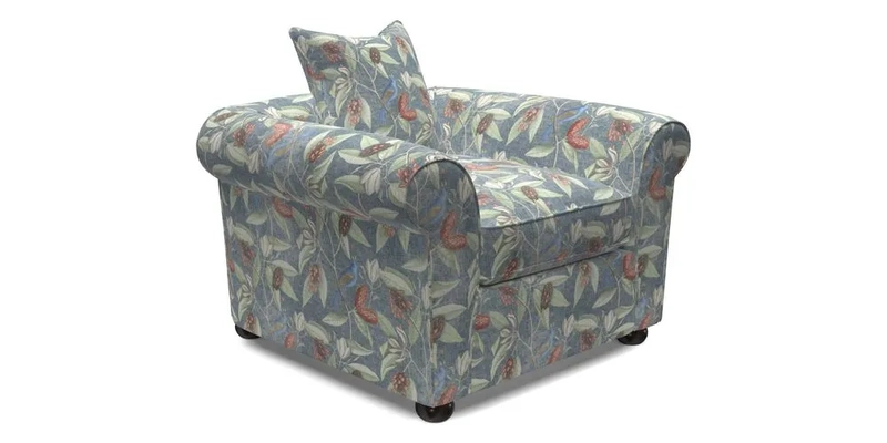 Lewes Chair in Two Tone Plain Biscuit