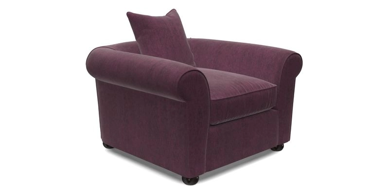 Lewes Chair in Two Tone Plain Biscuit