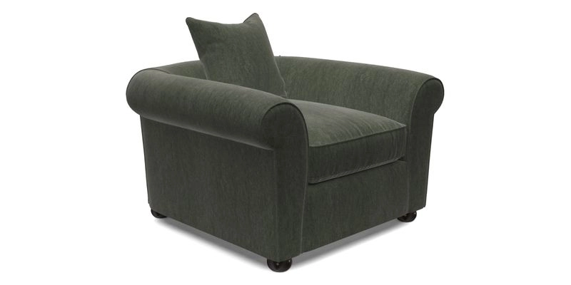 Lewes Chair in Two Tone Plain Biscuit