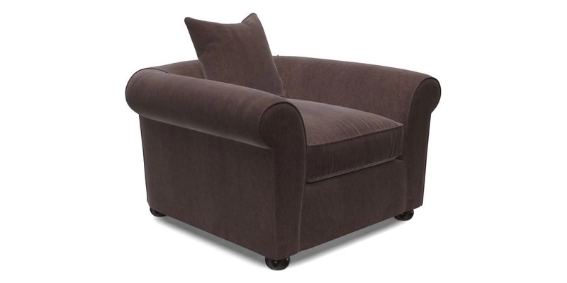 Lewes Chair in Two Tone Plain Biscuit