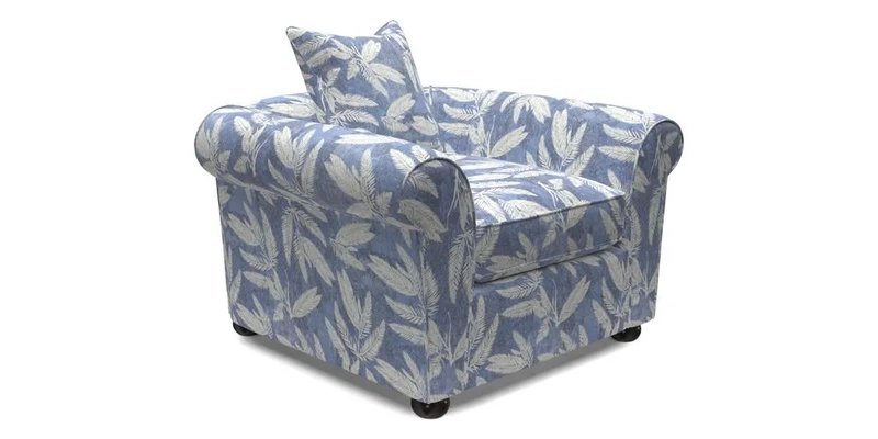 Lewes Chair in Two Tone Plain Biscuit