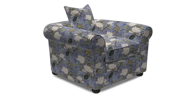 Lewes Chair in Two Tone Plain Biscuit