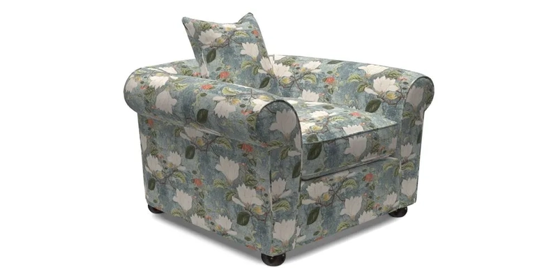 Lewes Chair in Two Tone Plain Biscuit