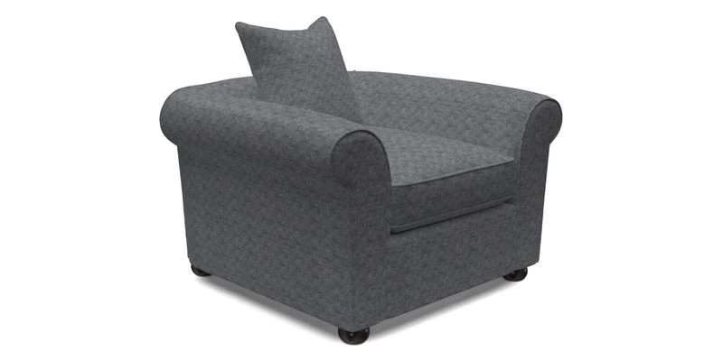 Lewes Chair in Two Tone Plain Biscuit