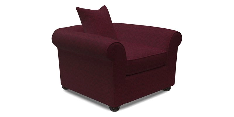 Lewes Chair in Two Tone Plain Biscuit