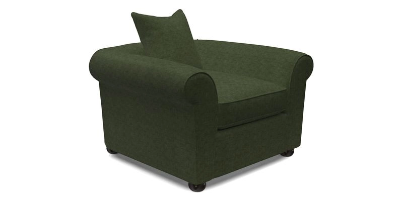 Lewes Chair in Two Tone Plain Biscuit