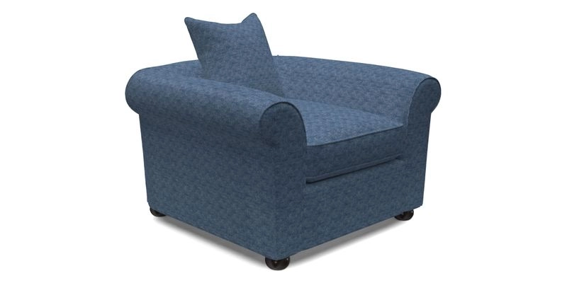 Lewes Chair in Two Tone Plain Biscuit