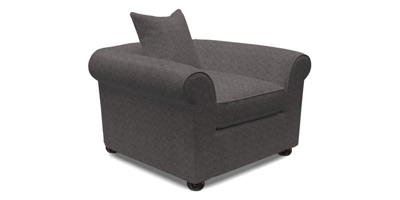 Lewes Chair in Two Tone Plain Biscuit