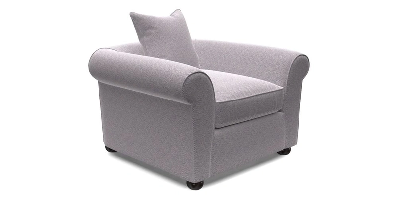 Lewes Chair in Two Tone Plain Biscuit