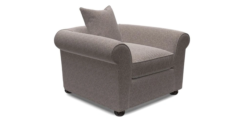 Lewes Chair in Two Tone Plain Biscuit