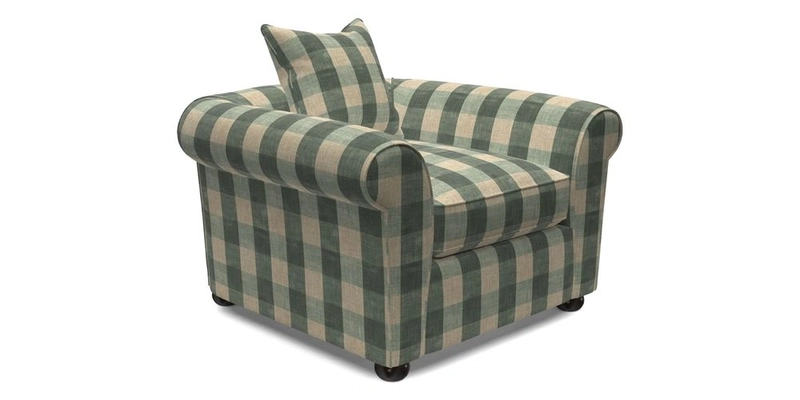 Lewes Chair in Two Tone Plain Biscuit