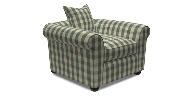 Lewes Chair in Two Tone Plain Biscuit