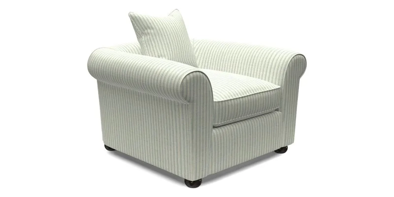 Lewes Chair in Two Tone Plain Biscuit