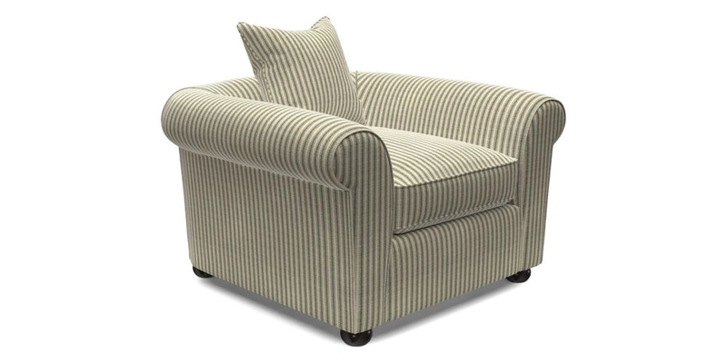 Lewes Chair in Two Tone Plain Biscuit