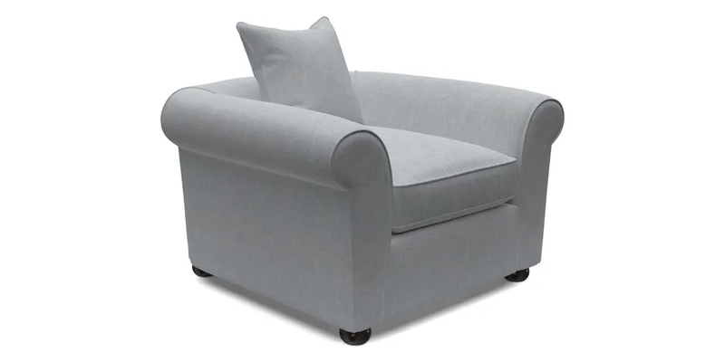 Lewes Chair in Two Tone Plain Biscuit