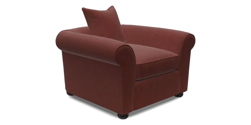 Lewes Chair in Two Tone Plain Biscuit