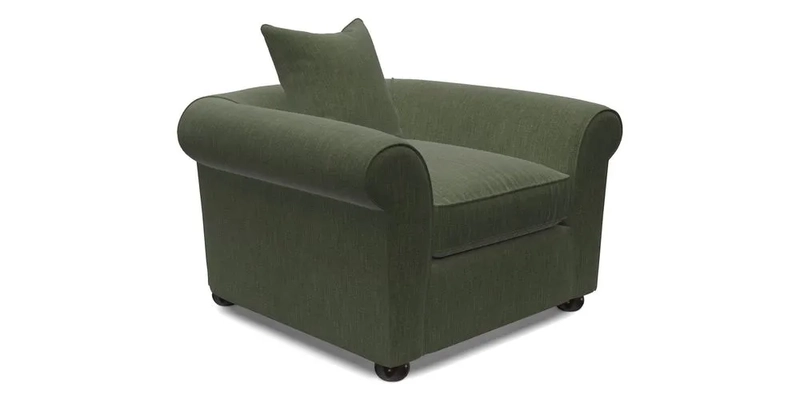 Lewes Chair in Two Tone Plain Biscuit