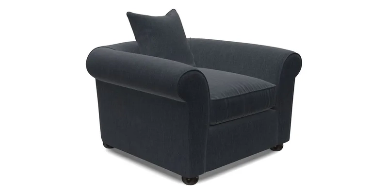 Lewes Chair in Two Tone Plain Biscuit